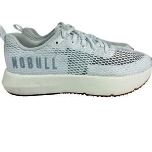 NOBULL Journey Shoes Men’s Sz 7.5 / Women’s Sz 9 White Gum Athletic Sneakers